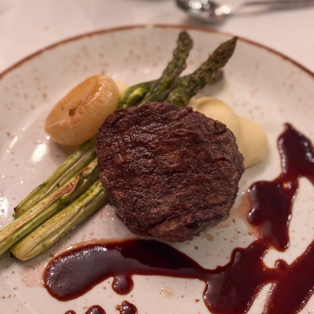 Grilled beef Tenderloin California Grill